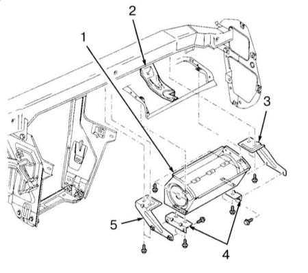 Снятие и установка блока подушки безопасности Audi A4