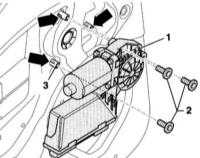  Снятие и установка электродвигателя привода стеклоподъёмника Audi A4