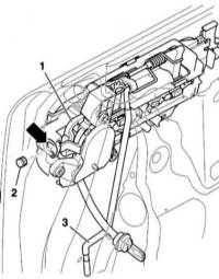  Снятие и установка цилиндра замка двери Audi A4