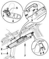  Снятие и установка облицовок (Универсал) Audi A4