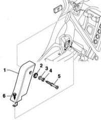  Снятие и установка заднего сиденья Audi A4