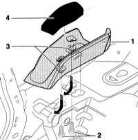  Снятие и установка заднего ремня безопасности Audi A4