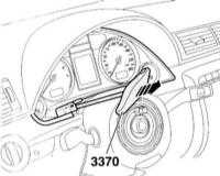  Снятие и установка приборной доски Audi A4