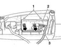  Снятие и установка выключателей передней двери Audi A4