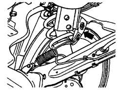  Клапан регулировки давления в контуре задних тормозов (до 96 г.в.) Audi A6