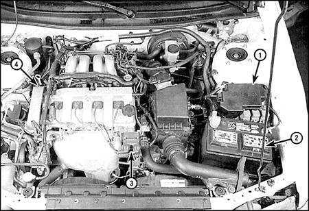  Системы электрооборудования двигателя Mazda 626