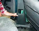  Замена переднего ремня безопасности ВАЗ 2110