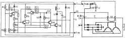 Электрическая схема регулятора напряжения и его соединения с генератором