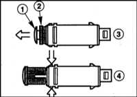  Проверка и замена выключателя стоп-сигнала BMW 5 (E39)
