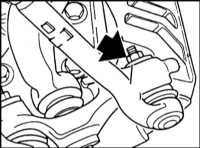  Снятие и установка наконечника рулевой тяги BMW 5 (E39)
