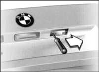  Замена ламп накаливания BMW 5 (E39)