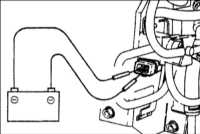  Проверка электромагнитного клапана (EGR) Kia Clarus