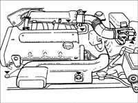  Снятие и установка двигателя Kia Sephia