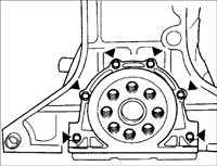  Разборка двигателя Kia Sephia