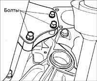  Снятие и установка автоматической коробки передач Kia Sephia