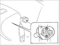  Плечевой задний ремень безопасности Kia Sephia