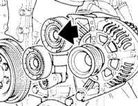  Снятие и установка генератора BMW 3 (E46)