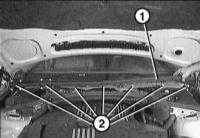   Снятие и установка крышки обтекателя BMW 3 (E46)