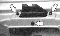  Снятие и установка замка/цилиндра замка крышки багажника BMW 3 (E46)