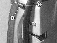  Снятие и установка цилиндра замка BMW 3 (E46)