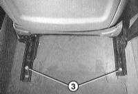  Снятие и установка переднего сиденья BMW 3 (E46)