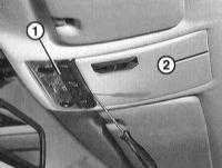  Замена ламп накаливания внутреннего освещения BMW 3 (E46)