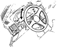  Проверка люфта рулевого управления Mazda 323