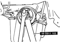  Снятие и установка зубчатого ремня (DOHC) Mazda 323