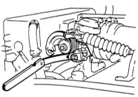   Проверка/регулировка датчика дроссельной заслонки Mazda 323