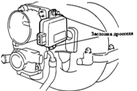   Проверка/регулировка датчика дроссельной заслонки Mazda 323