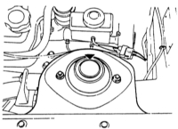 Снятие и установка амортизационной стойки Mazda 323