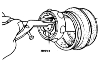  Проверка/разборка приводного вала/замена манжет Mazda 323