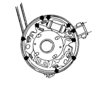  Снятие и установка задних тормозных колодок/тормозного барабана Mazda 323