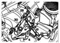  Снятие и установка головки блока цилиндров Mercedes-Benz W140