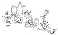  Система управления впрыском топлива (дизельные двигатели серии ОМ603.971) Mercedes-Benz W140
