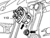  Снятие и установка ведущих и ведомых шестерен Mercedes-Benz W140