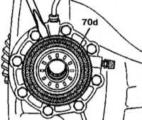  Замена цилиндра дифференциала с автоматической блокировкой (модели   140.028/032/033 до 31.05.94 г. вып. и 140.1 с кодом 211a) Mercedes-Benz W140