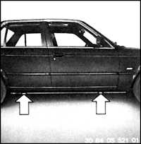  Проверка состояния и замена шин BMW 3 (E30)