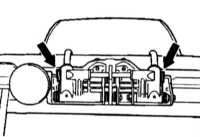  Снятие и установка подголовников Mercedes-Benz W140