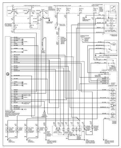 W163 схема блока предохранителей