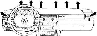  Автоматическая система кондиционирования воздуха Mercedes-Benz W124