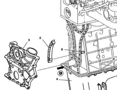  Снятие и установка компонентов привода ГРМ Mercedes-Benz W163