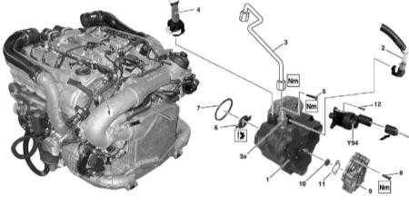  Снятие и установка топливного насоса высокого давления (ТНВД) Mercedes-Benz W163