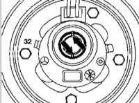  Снятие и установка рулевого колеса и спирального контактного барабана рулевой колонки Mercedes-Benz W163