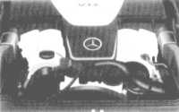  Проверка уровней жидкостей, контроль утечек Mercedes-Benz W220
