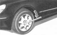  состояния шин и давления в них. Обозначение шин и дисков   колес. Ротация и замена колес Mercedes-Benz W220