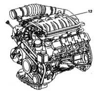  Газораспределительный механизм и элементы двигателя Mercedes-Benz W220