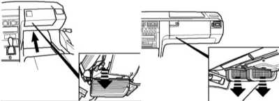 Расположение основных электрических элементов системы кондиционирования   воздуха Mercedes-Benz W220