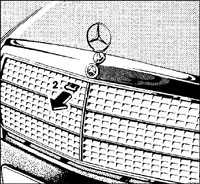  Капот двигателя Mercedes-Benz W201