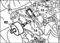 Двигатель объемом 2,2/ 2,5 л Mercedes-Benz W201